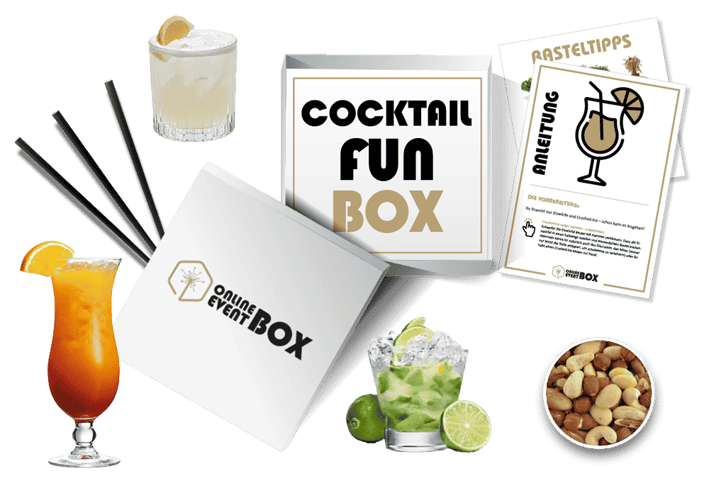 Corporate events with Cocktail Fun Box