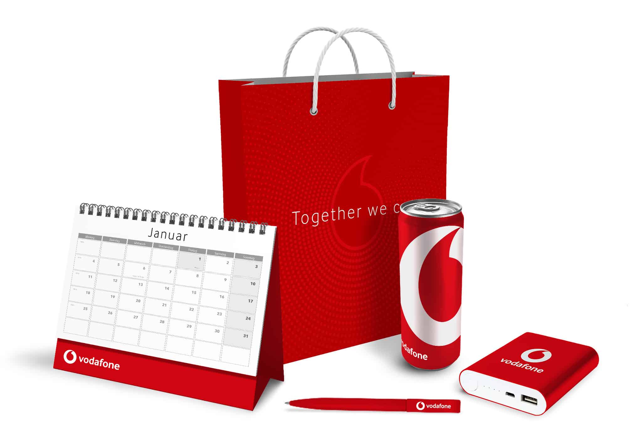 Own advertising material for company events