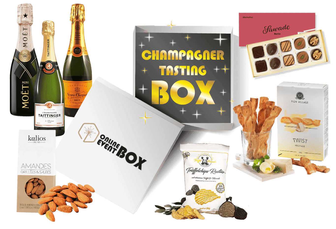 Champagner Tasting Box