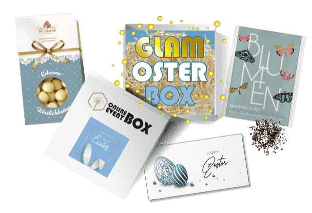 Give the gift of Easter cheer with this online event box! It includes a colorful, butterfly-friendly seed mix, classy eggnog balls and a greeting card