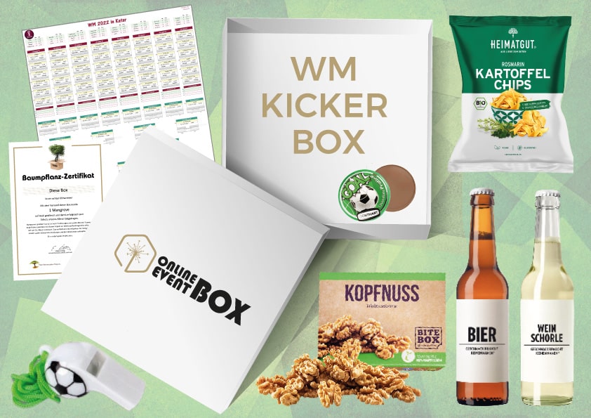World Cup Foosball Box. Online Event Box